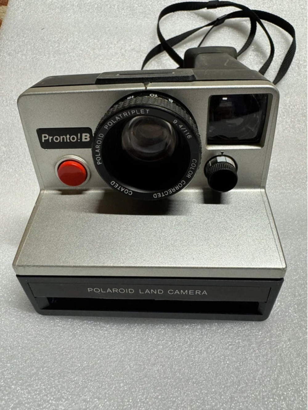 Vintage Untested Polaroid Pronto B Instant Film Flash Land Camera